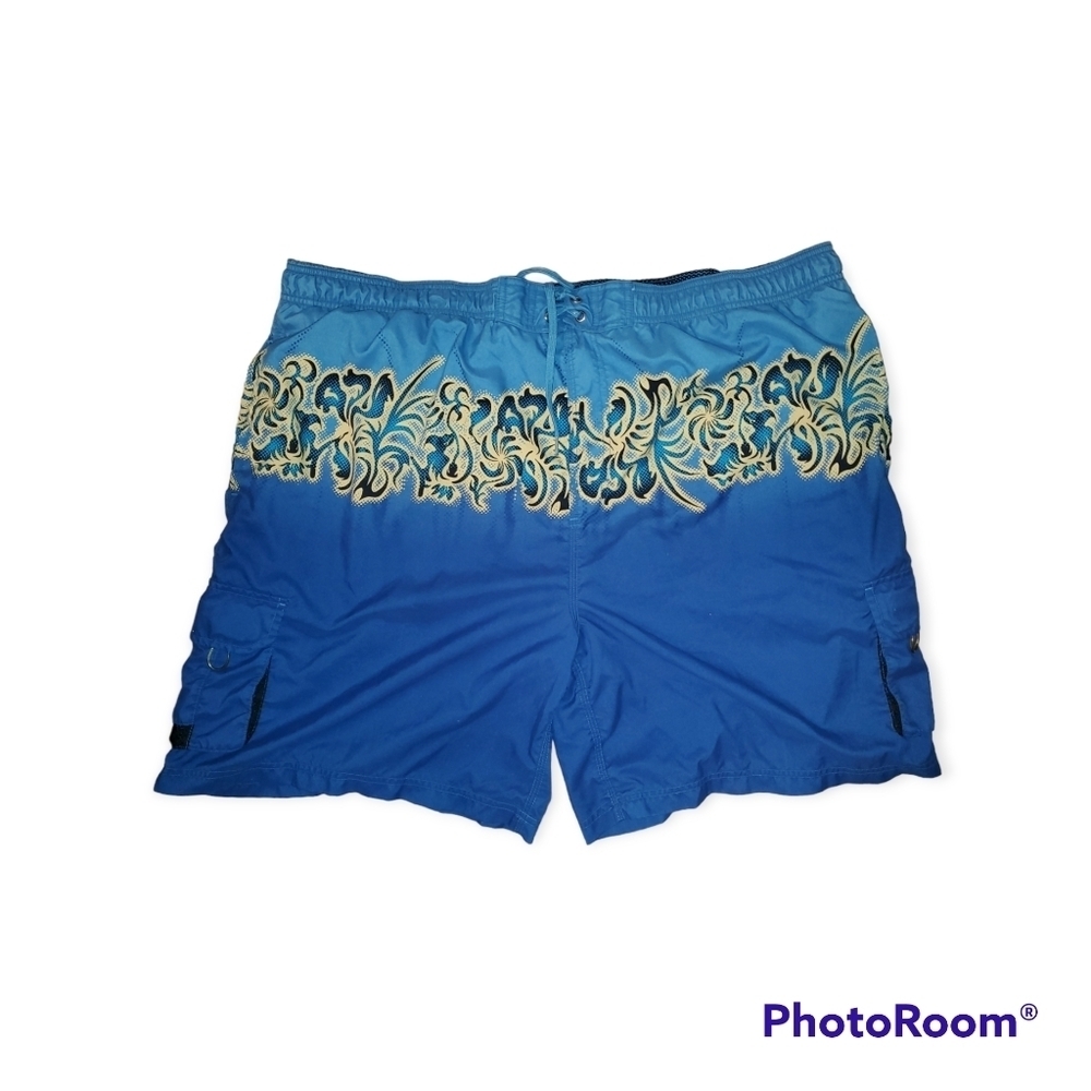 Mens No boundaries swim trunks. Size 2XL